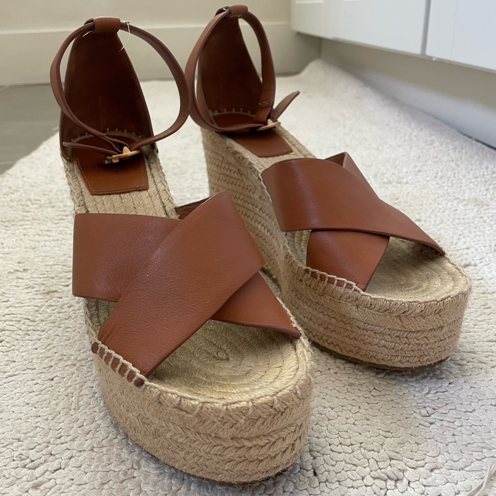 Tory Burch Selby Wedge Espadrille 8.5